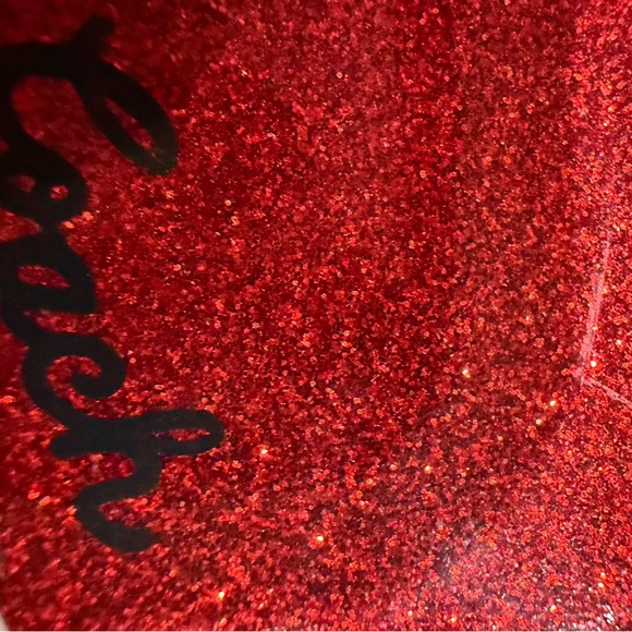 Coach Glittering Red Heart Coin Pouch - Picture 5 of 5